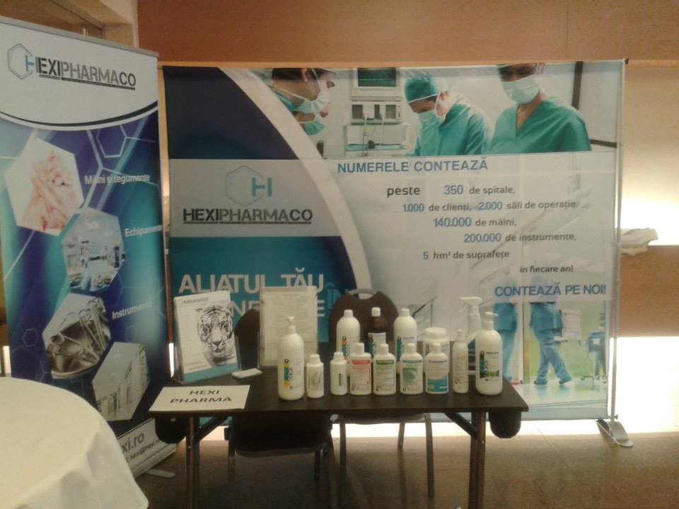 Diluted disinfectants used for Romanian soldiers in NATO missions