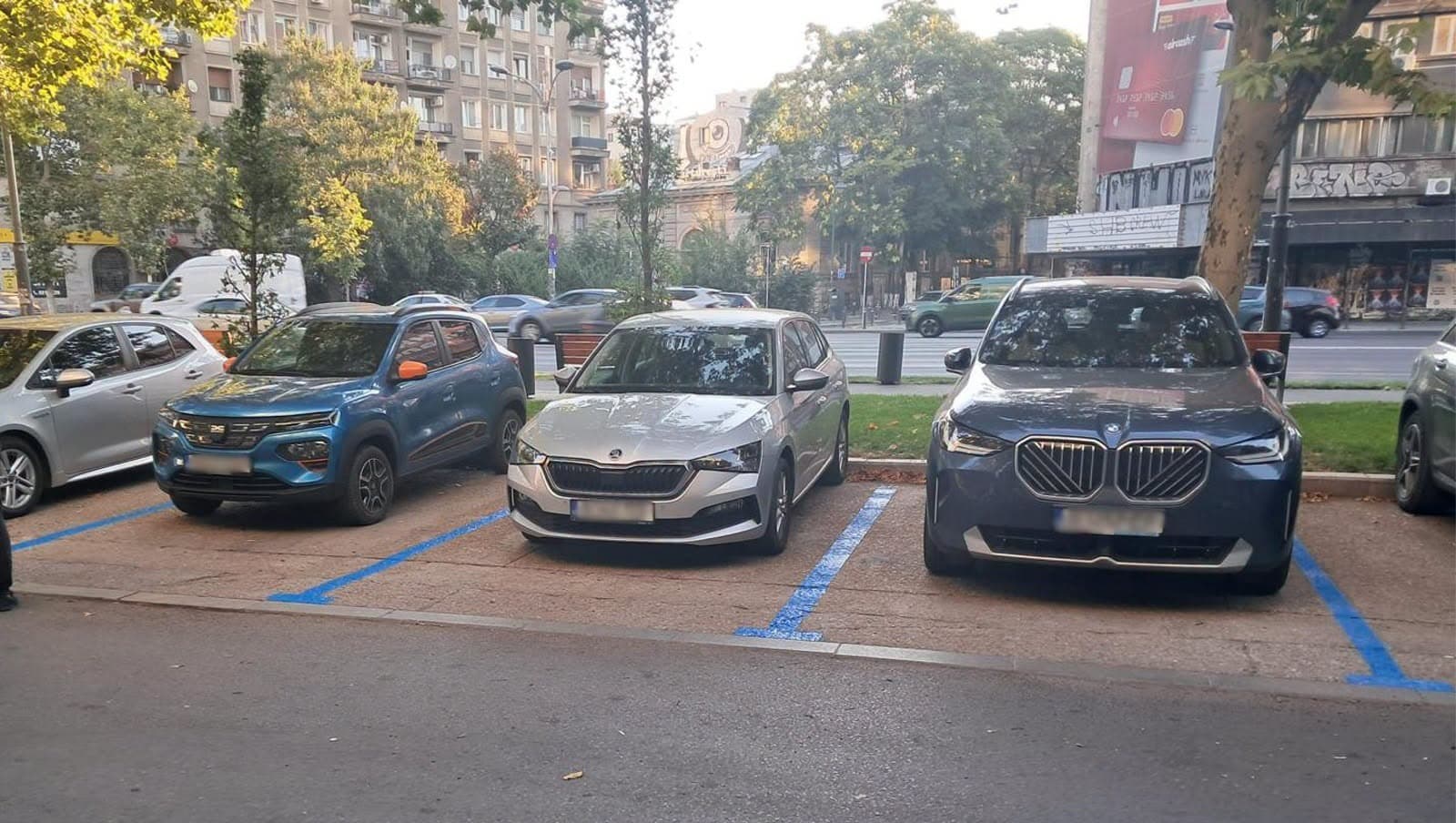 Parking facilities in Bucharest