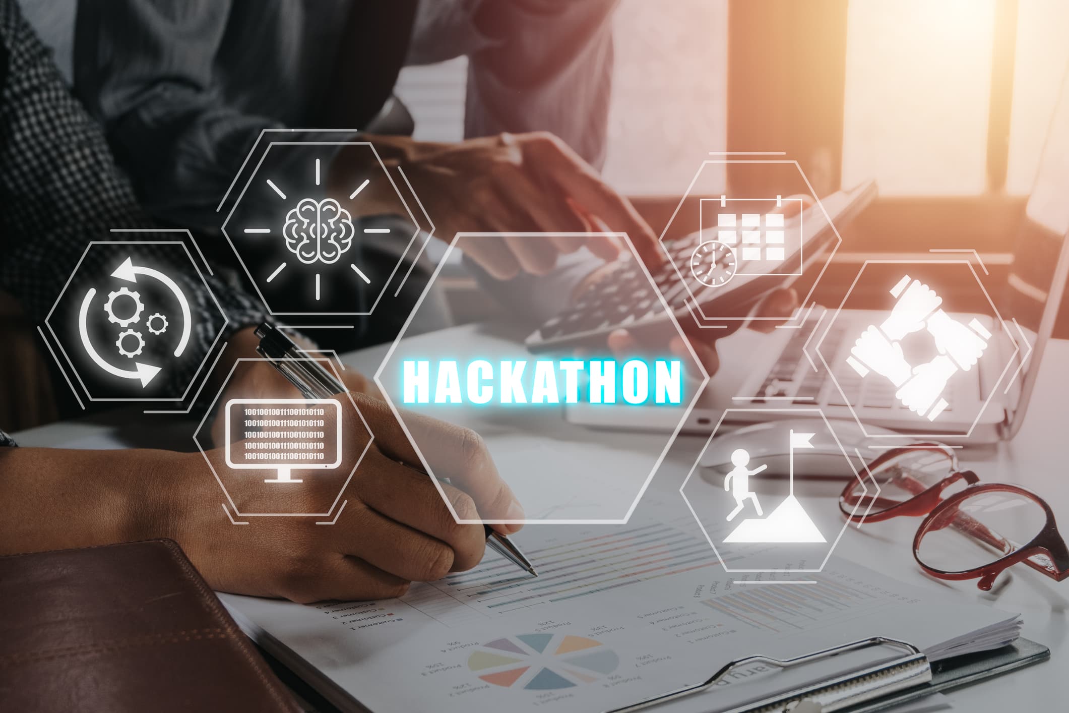 Hackathon illustration.