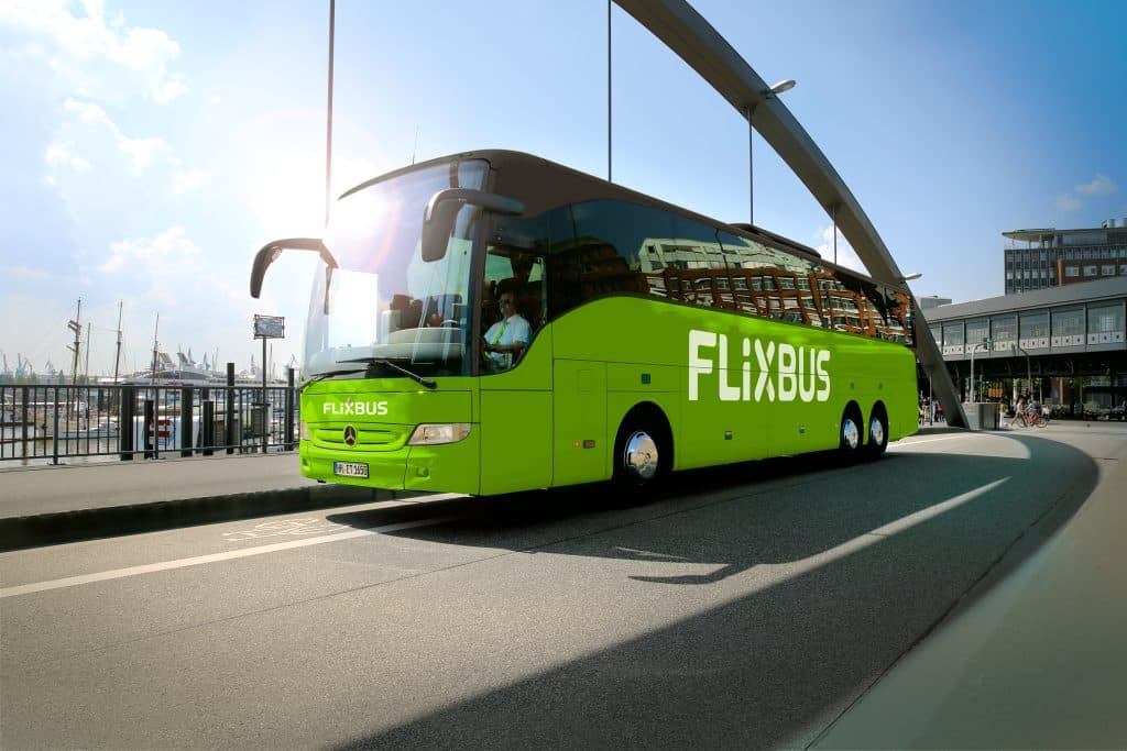 FlixBus Romania bus.