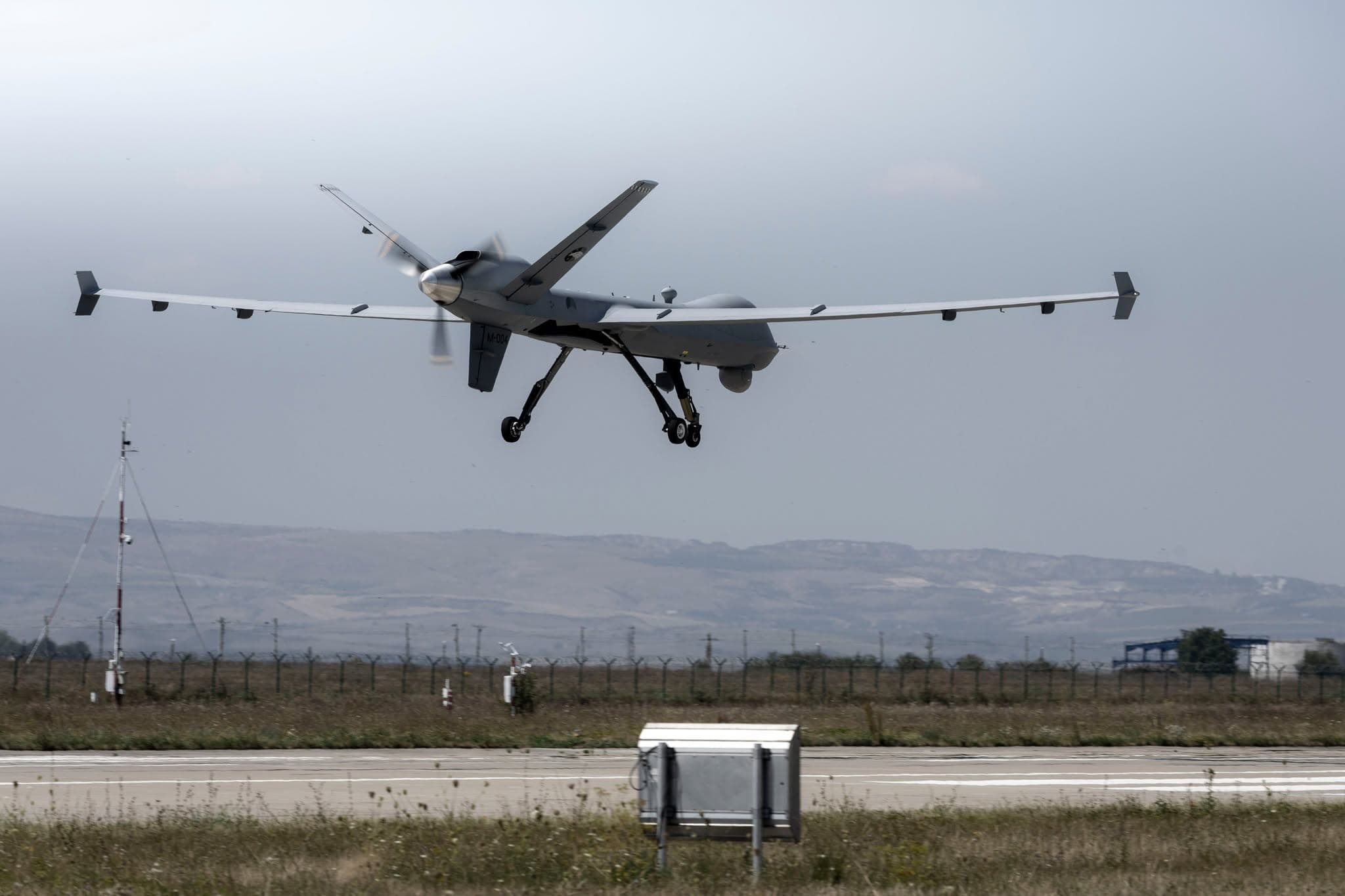 Dutch MQ-9 Reaper drone.