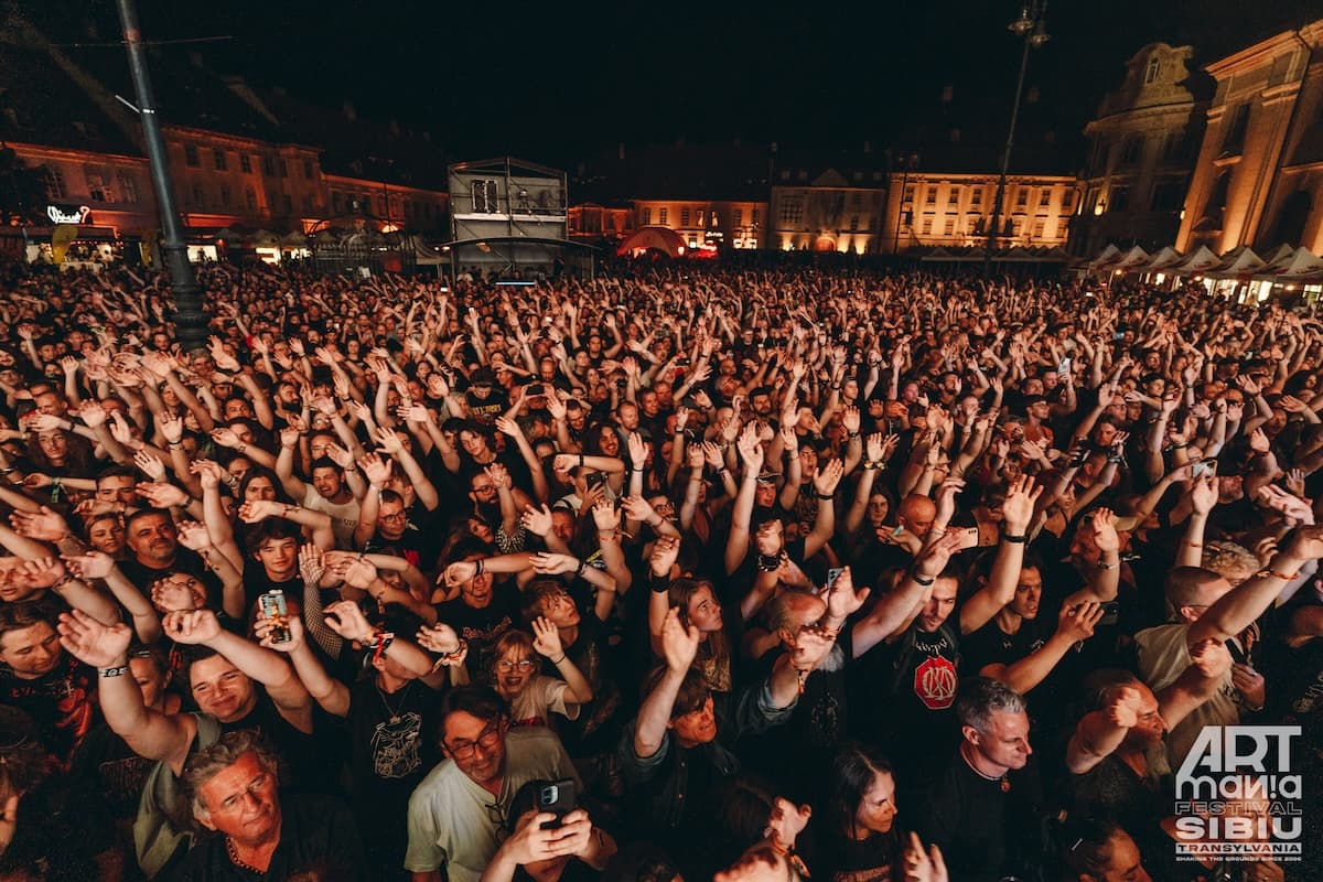 A previous edition of ARTmania festival in Sibiu