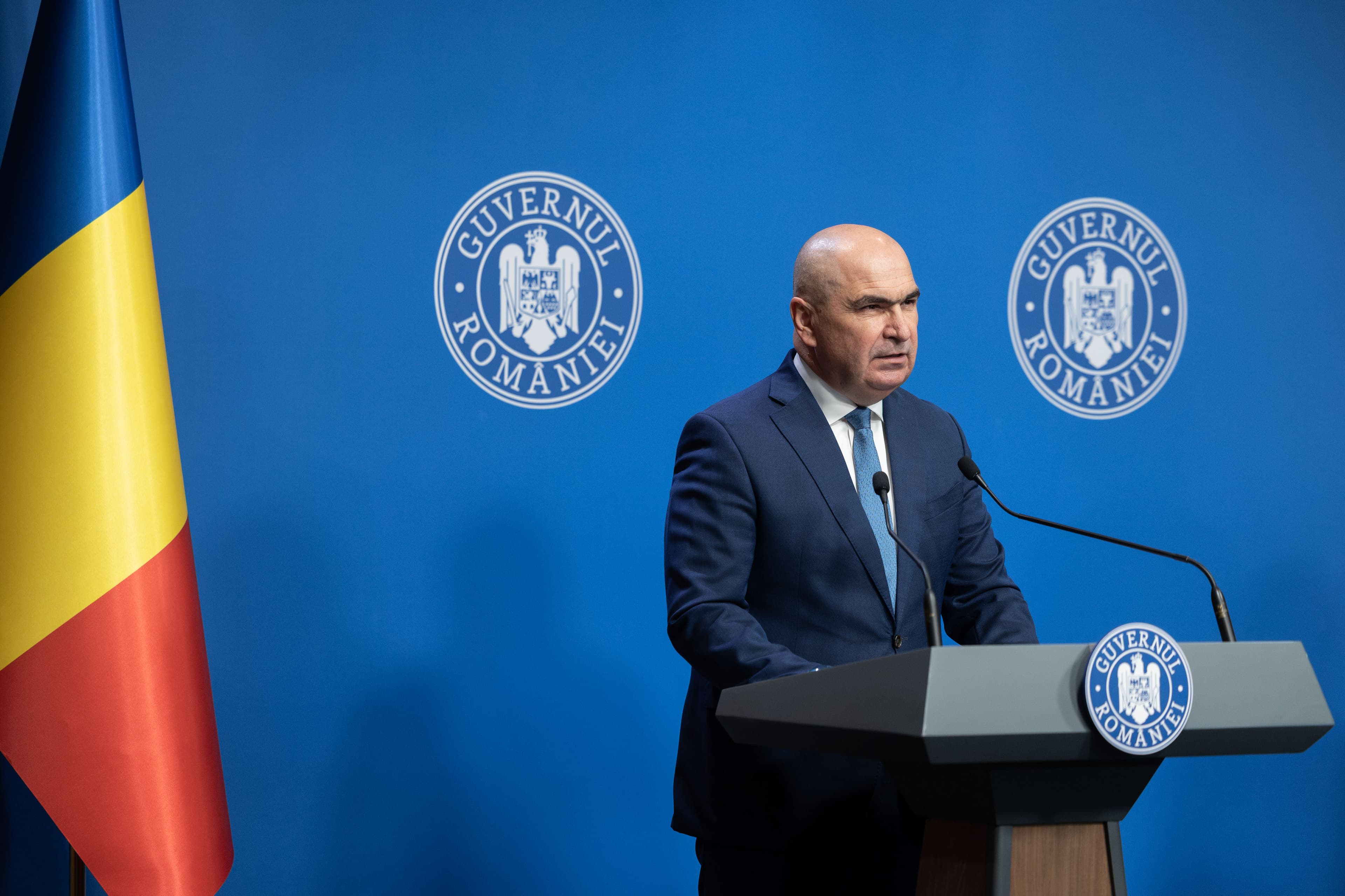 Ilie Bolojan's final press conference as interim PM
