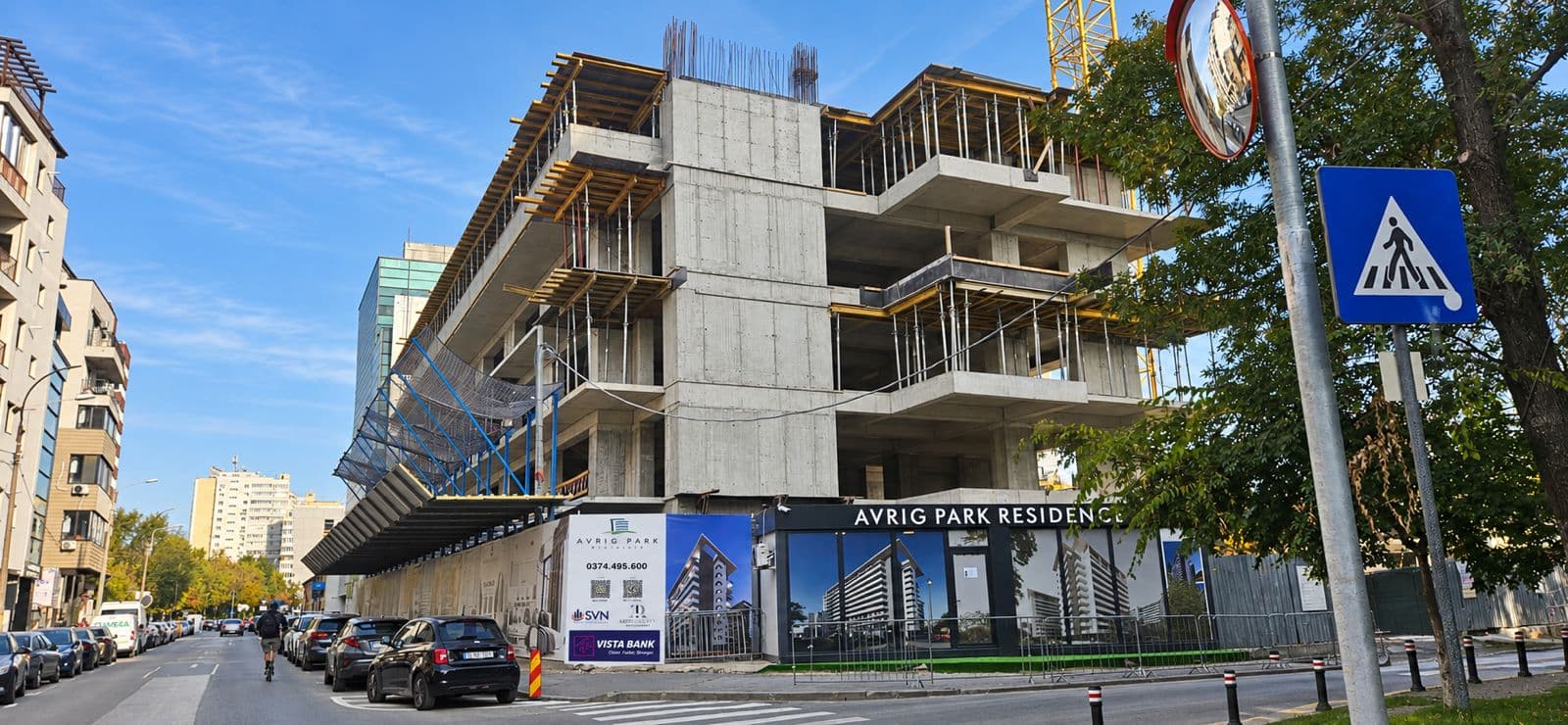 Avrig Park Residence - phase 2 under construction.
