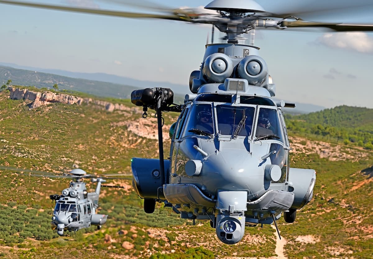 Airbus H225M helicopters.