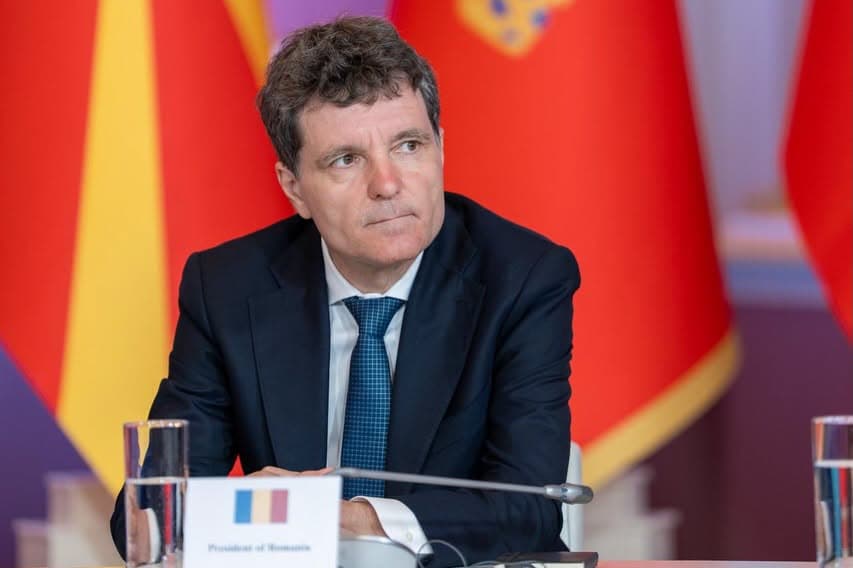 Romanian president Nicusor Dan.