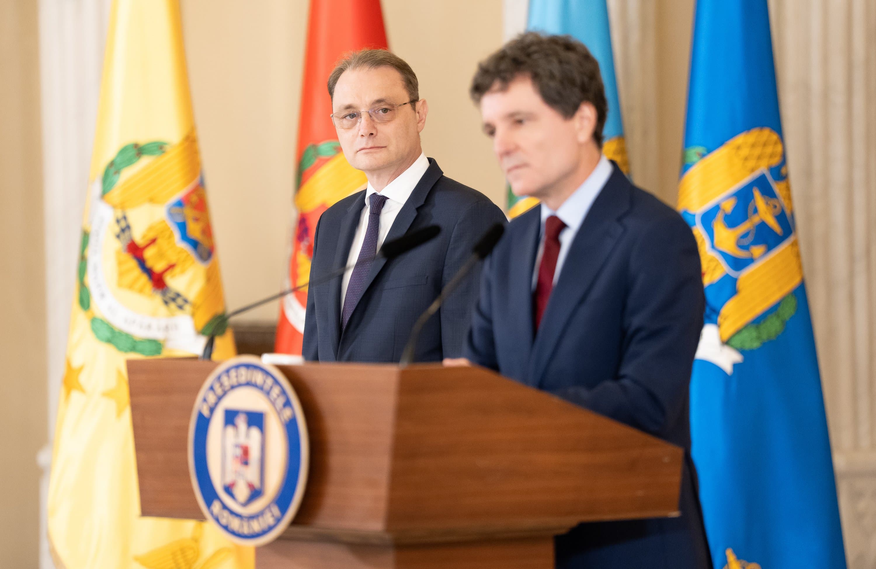 Luca Niculescu (left) and Nicusor Dan (right).