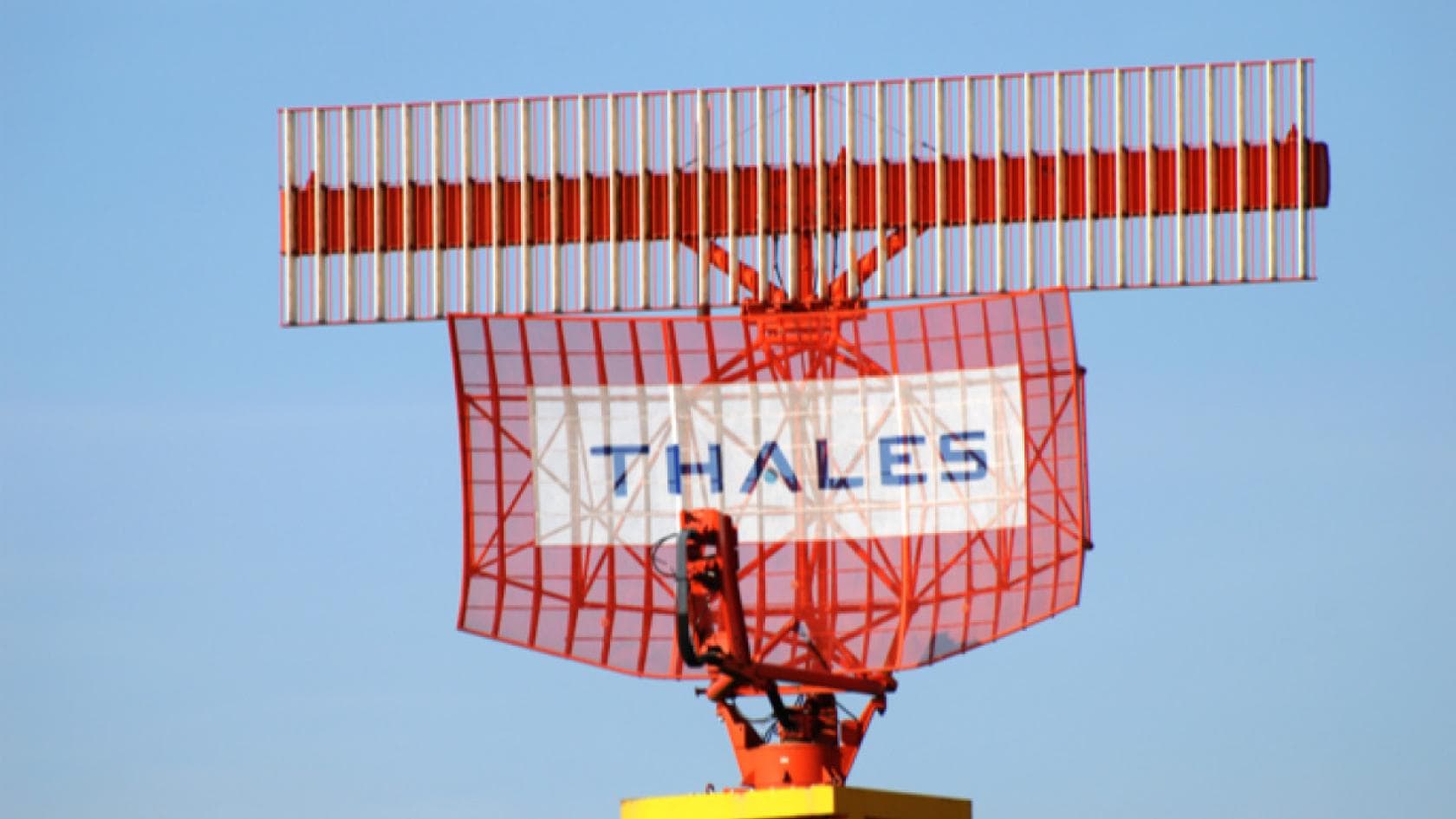 Thales mobile radar system.
