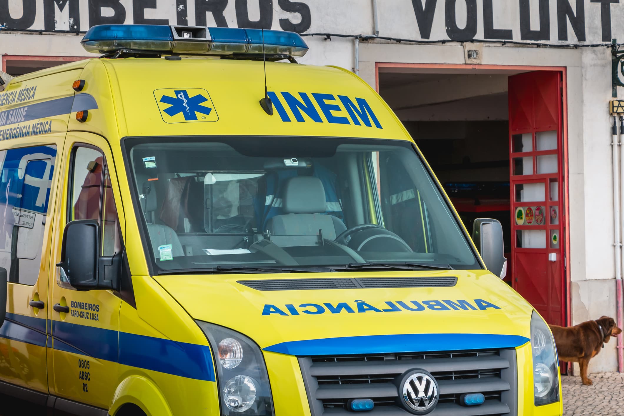 Ambulance in Portugal