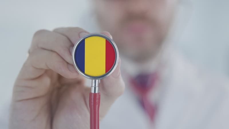 Healthcare in Romania - illustration.