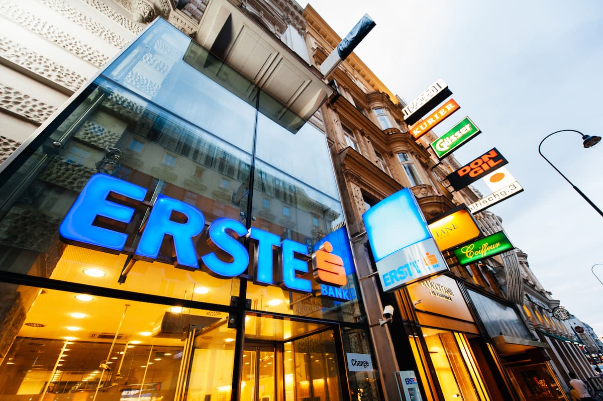 Erste Bank office.