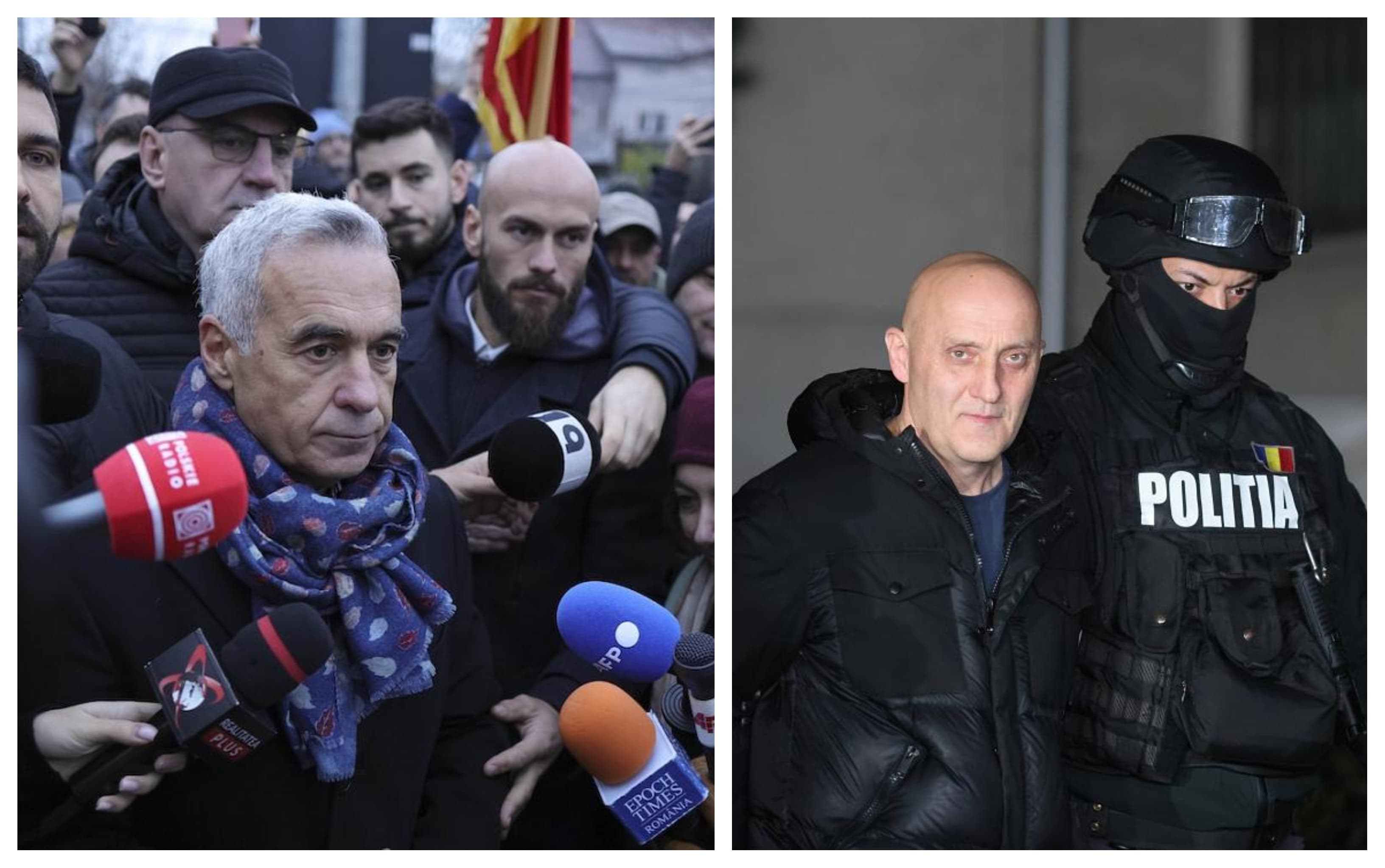 Calin Georgescu (left) and Horatiu Potra (right)