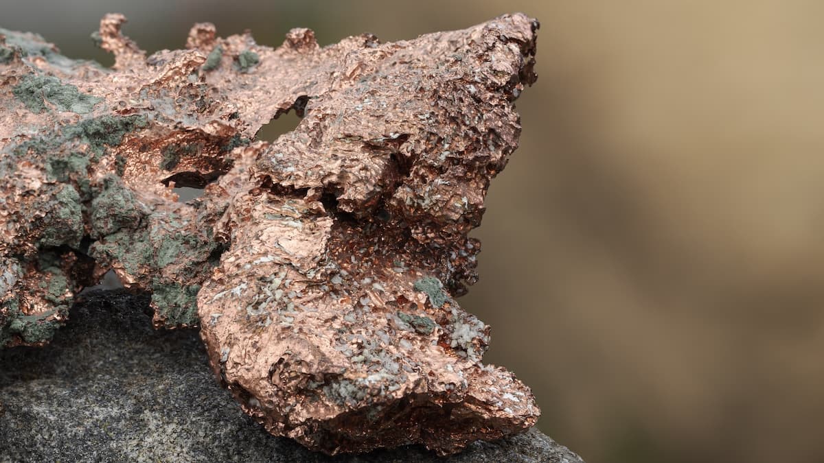 Raw copper