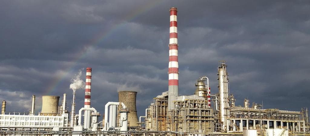 Petrotel Lukoil refinery.
