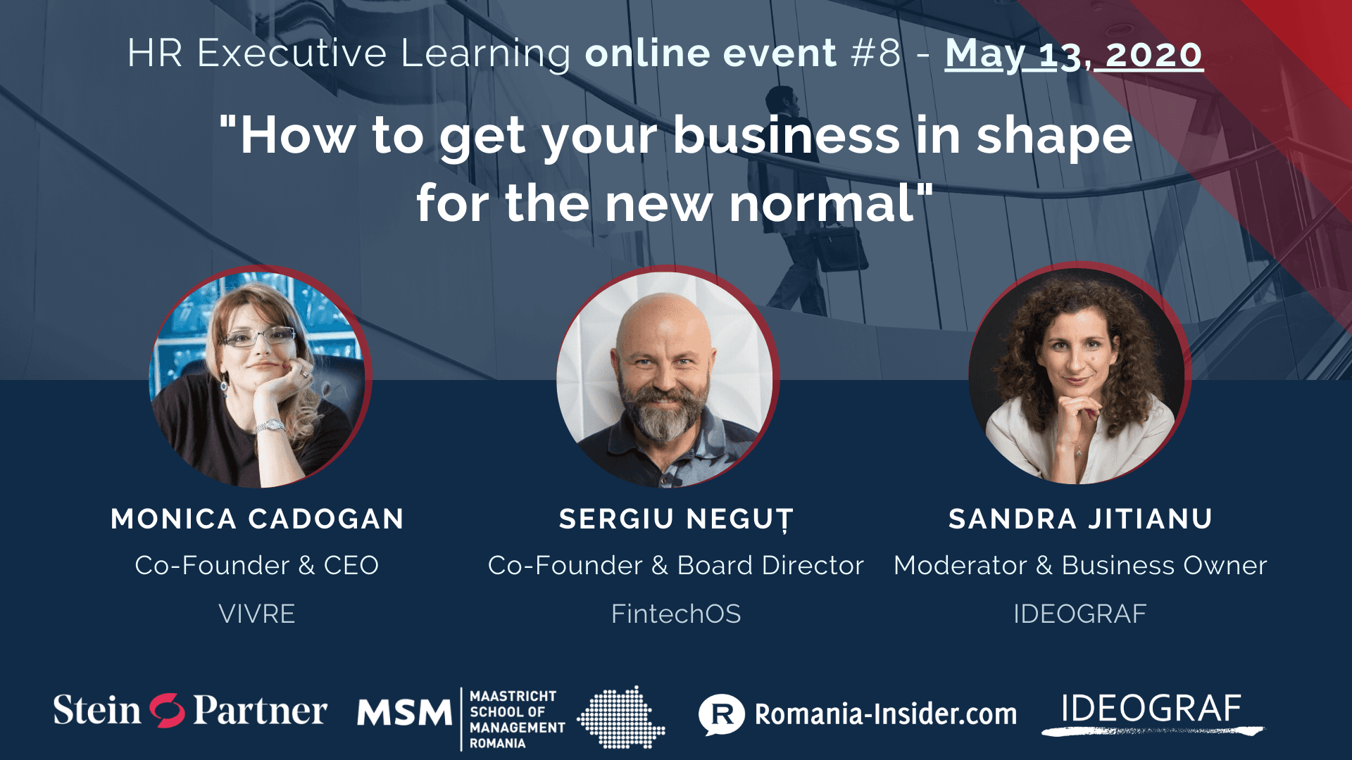 (P) How to get your business in shape for the new normal. Teams going Agile - Exclusive HR case studies and insights from Romanian founders