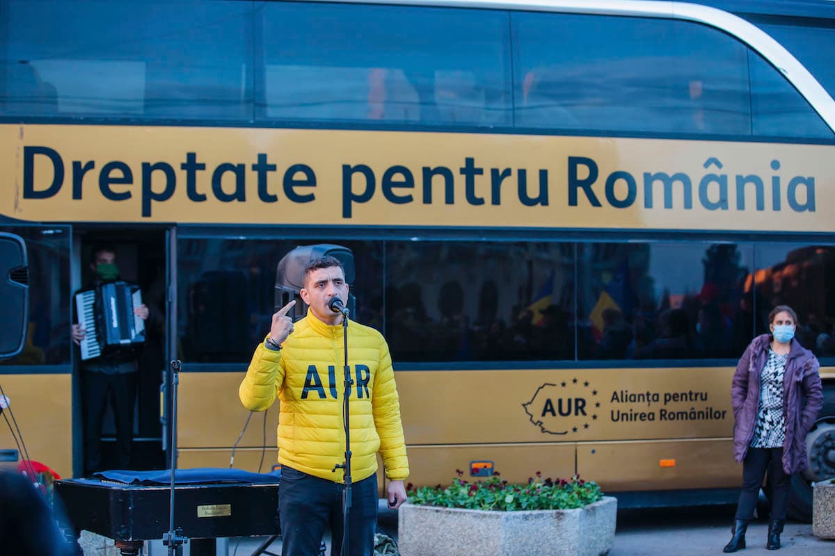 Pandemic and record low turnout bring extremist party into Romania’s Parliament