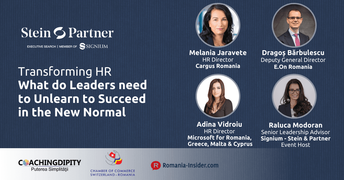 (P) Transforming HR: What do Leaders need to Unlearn to Succeed in the New Normal? Reflections from the webinar