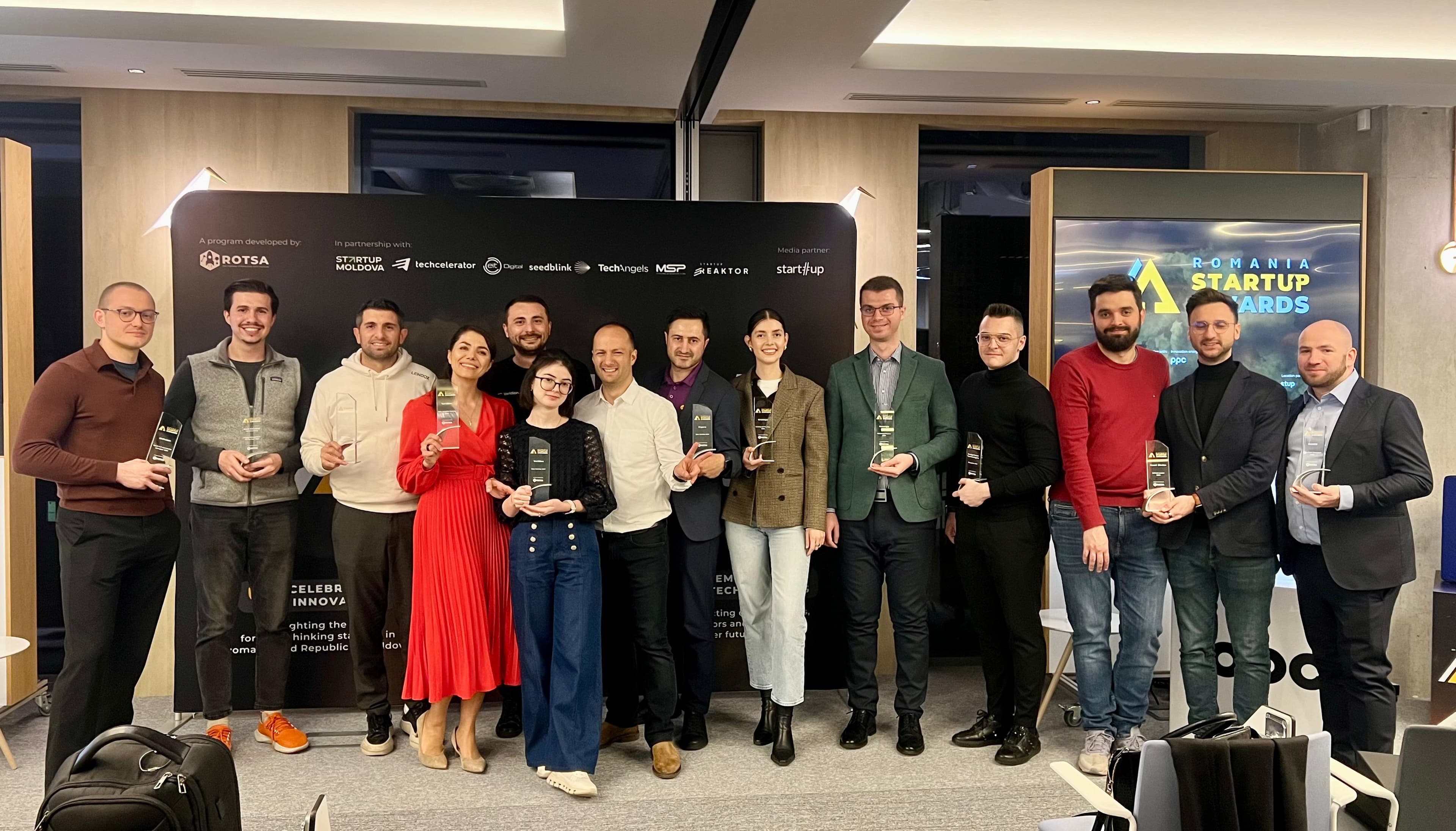 The most innovative tech startups from Romania and the Republic of Moldova were awarded at the first edition of the Romania Startup Awards Gala