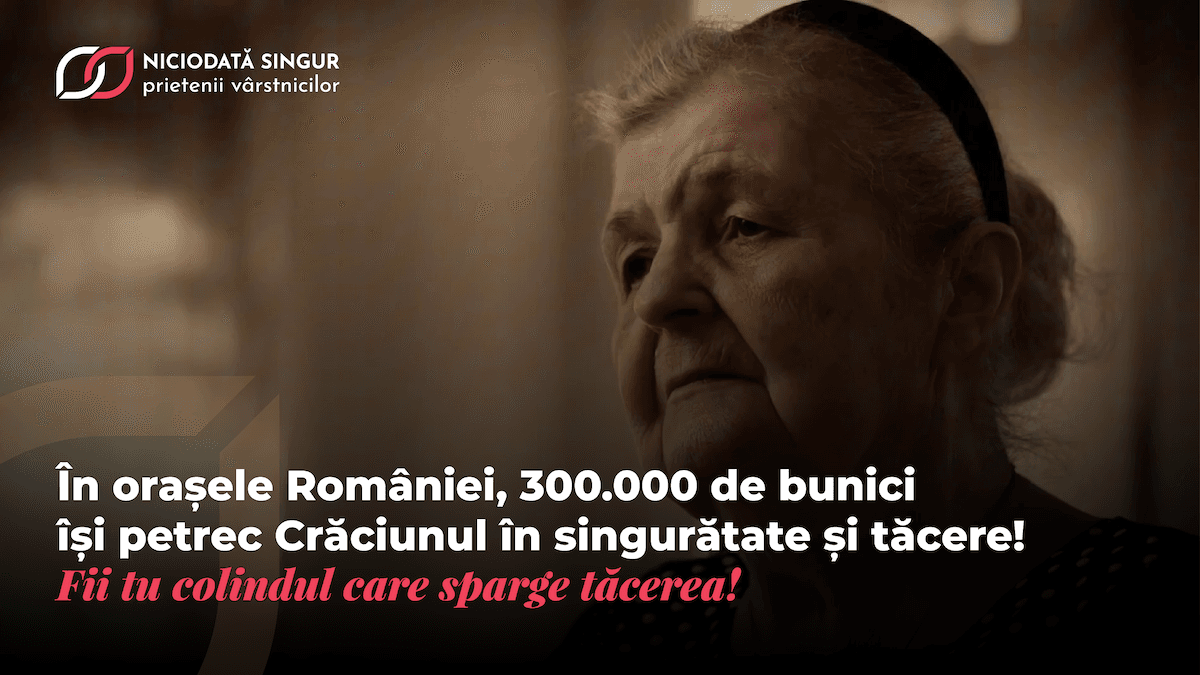 More than 300,000 urban seniors in Romania face Christmas alone, NGO warns