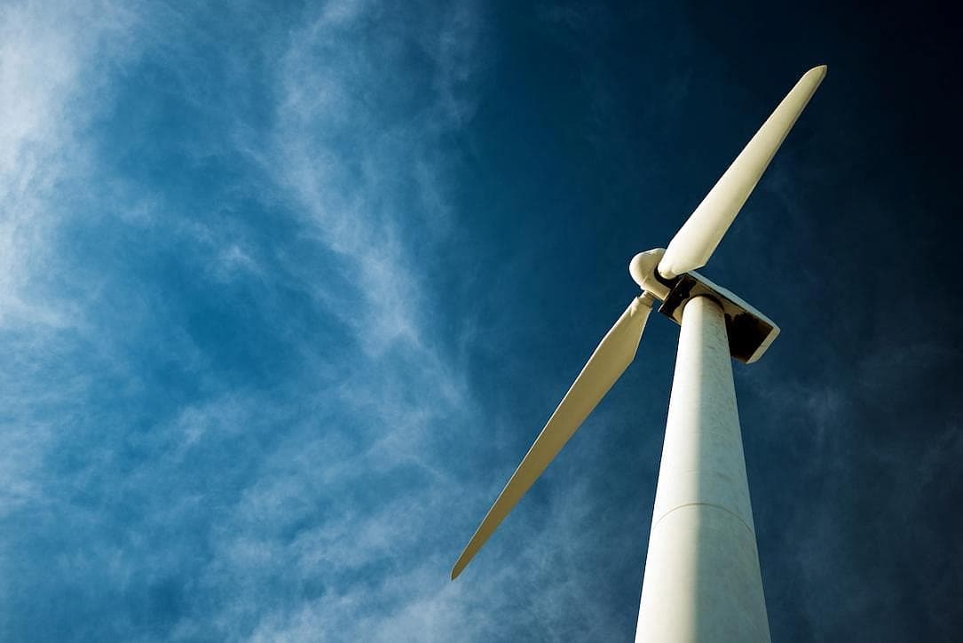 Wind turbine.