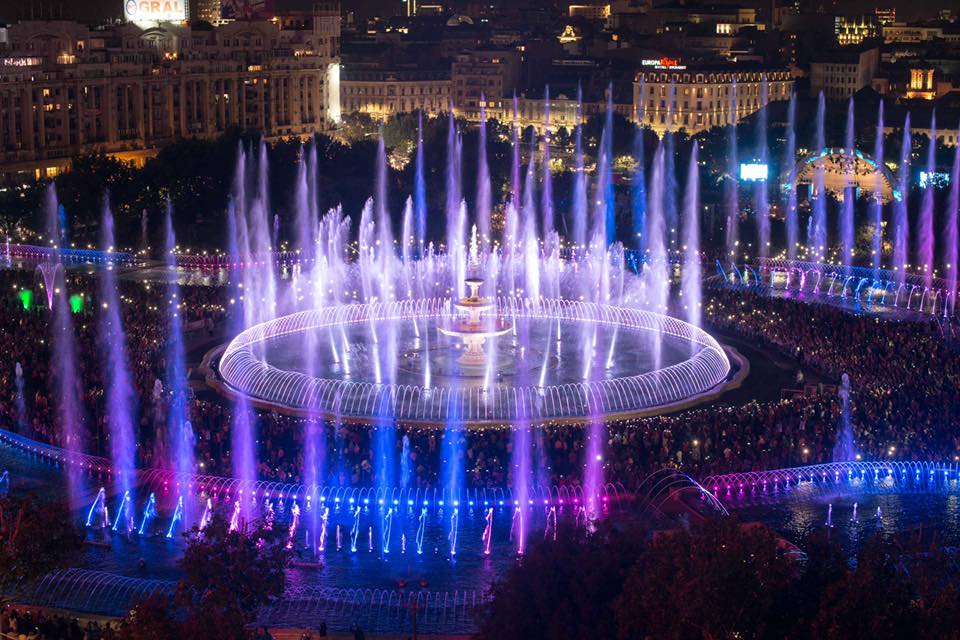 Downtown Bucharest Fountains Reopen With Multimedia Show Romania Insider