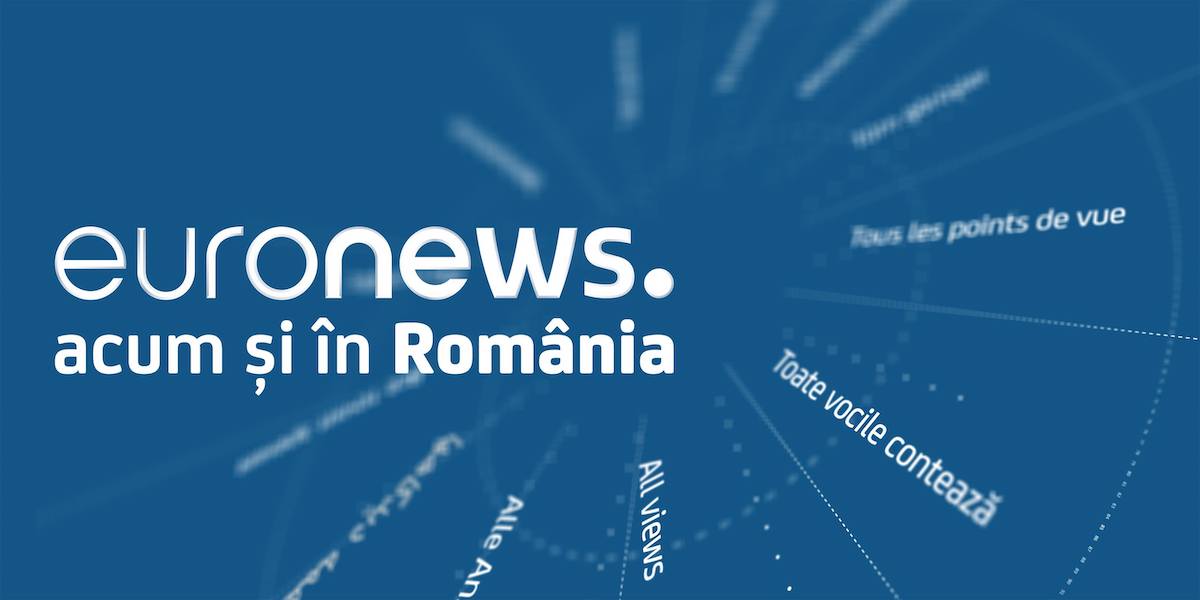 Euronews lansează un canal de știri românesc