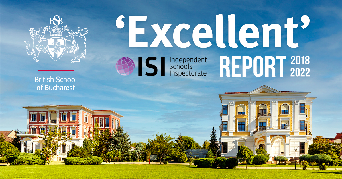 Școala Britanică din București continuă să fie singura școală din România care este recunoscută drept „excelentă” din toate punctele de vedere de către Inspectoratul Școlilor Independente din Marea Britanie.