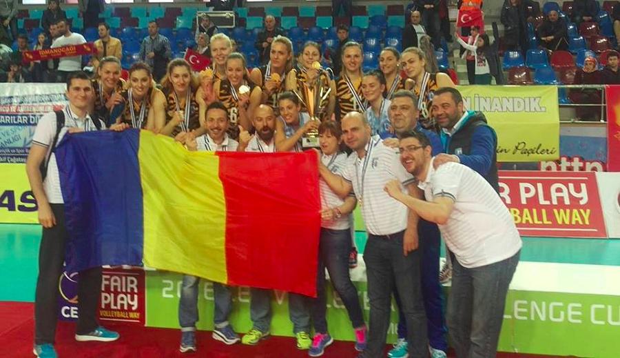 Romania S C S M Bucuresti Win The 2016 Cev Volleyball Challenge Cup Romania Insider
