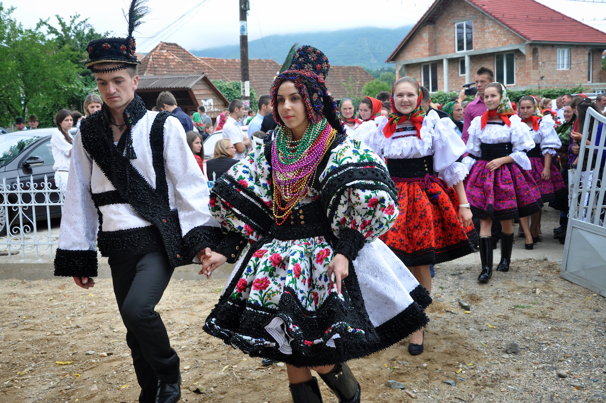 A traditional wedding in the Romanian region of Maramures (Shutterstock.com)