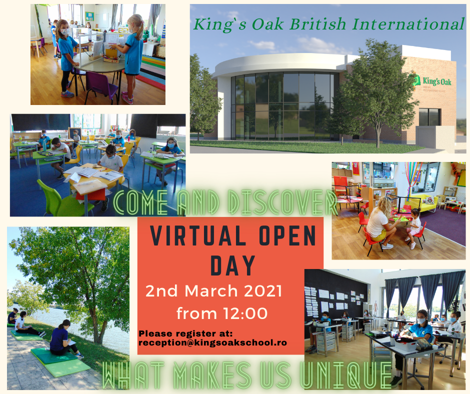 (P) King's Oak British International School Virtual Open Day. Come ...
