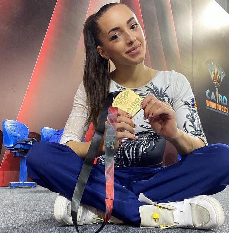 Romanian Gymnast Larisa Iordache Wins Gold And Bronze At Cairo World Cup Romania Insider