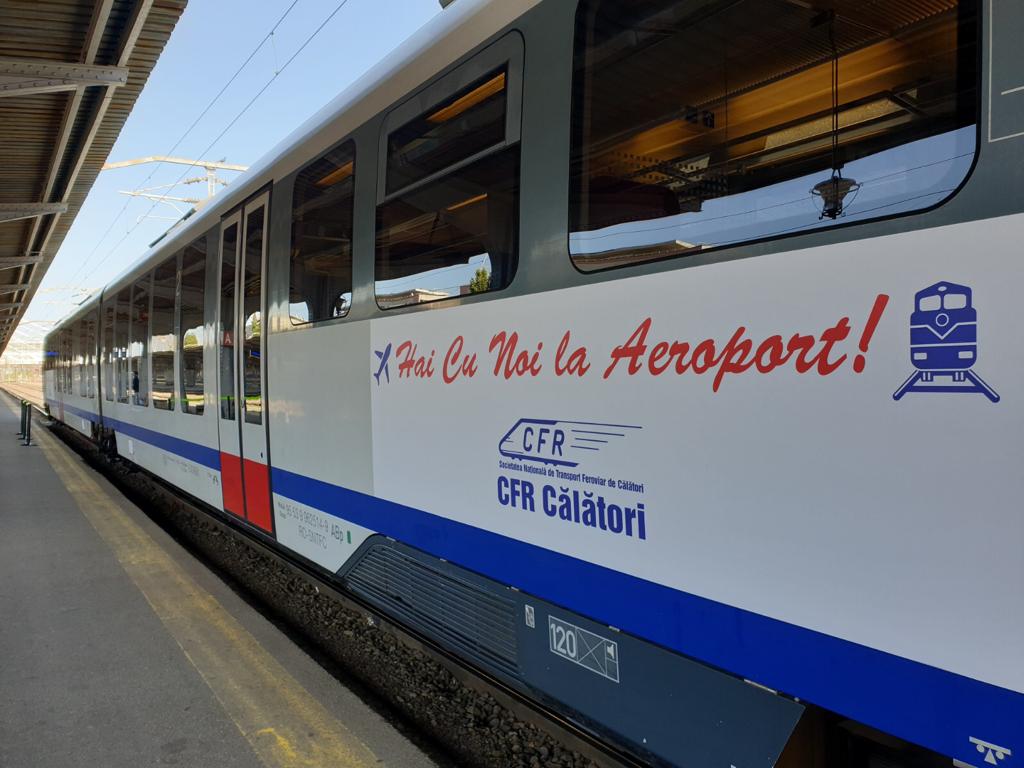 CFR Călători introduces SMS tickets for Bucharest airport train trips