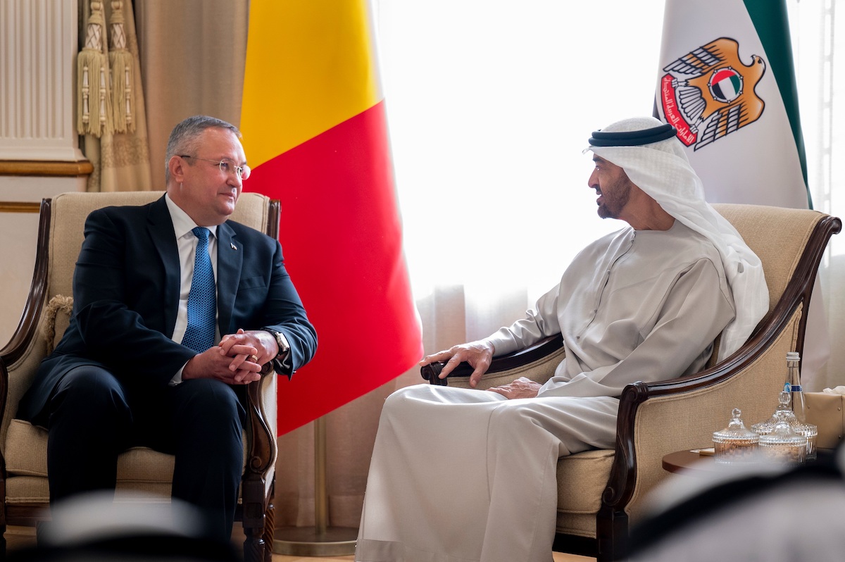 Premierul României și Președintele EAU discută despre aprovizionarea cu petrol și gaze