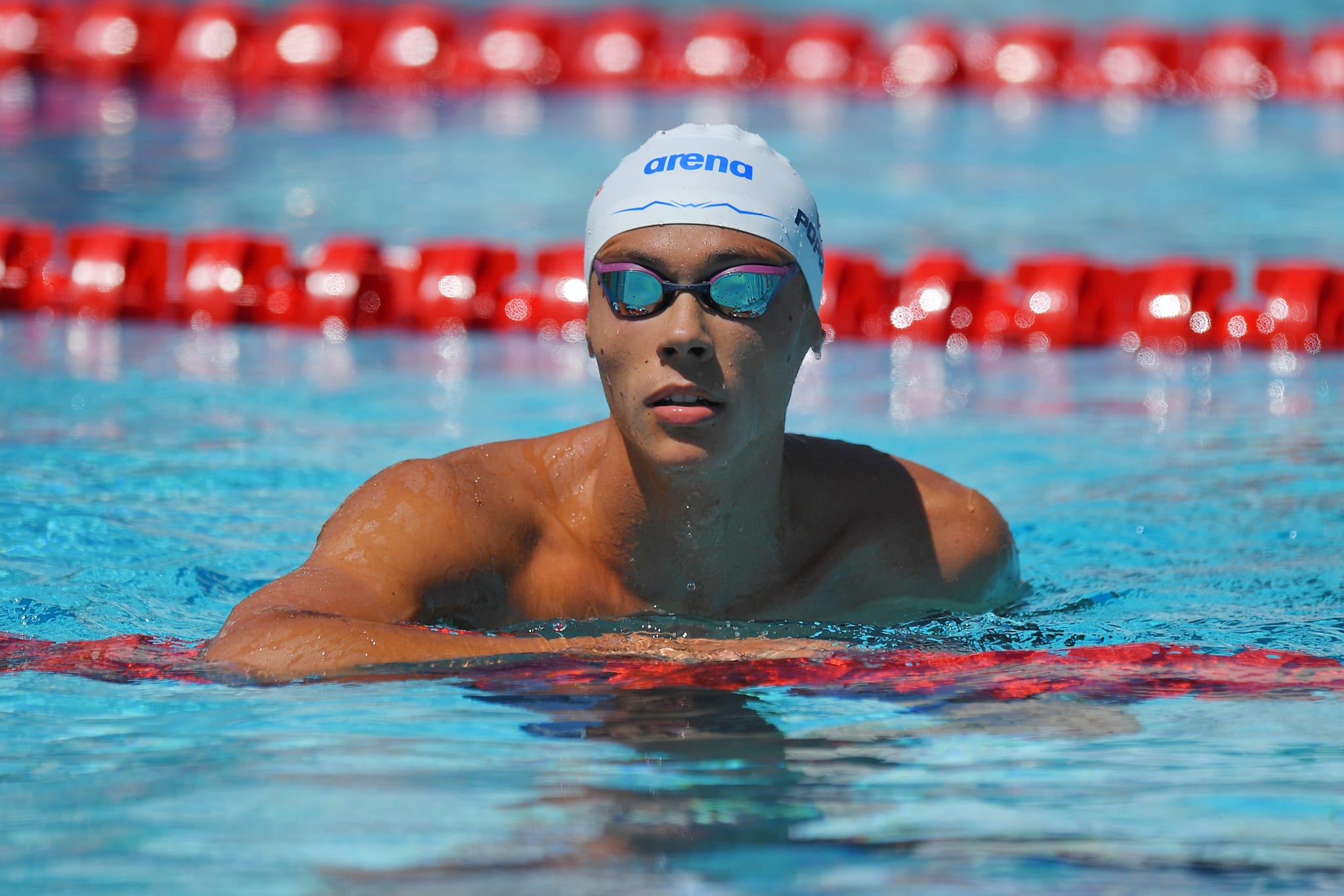 Romanian swimming star David Popovici wins four gold medals at National Swimming Championship