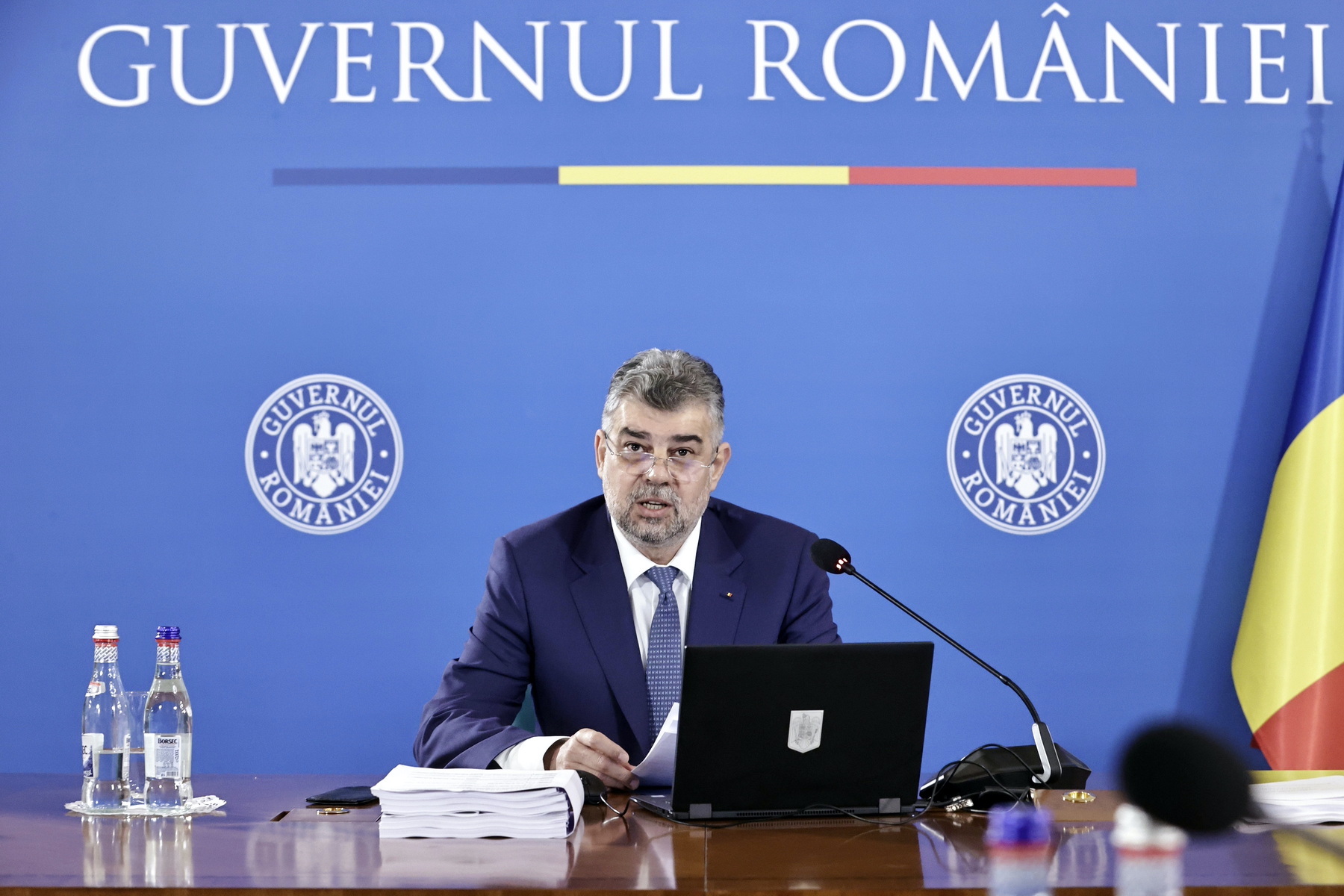 Romanian PM to be received by Pope Francis, meet Georgia Meloni during working visit to Italy