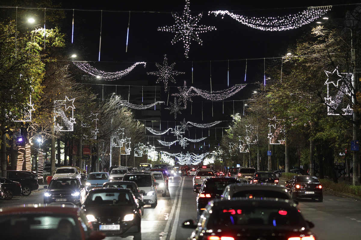 Bucharest City Hall has EUR 1 mln budget for Christmas lights this year