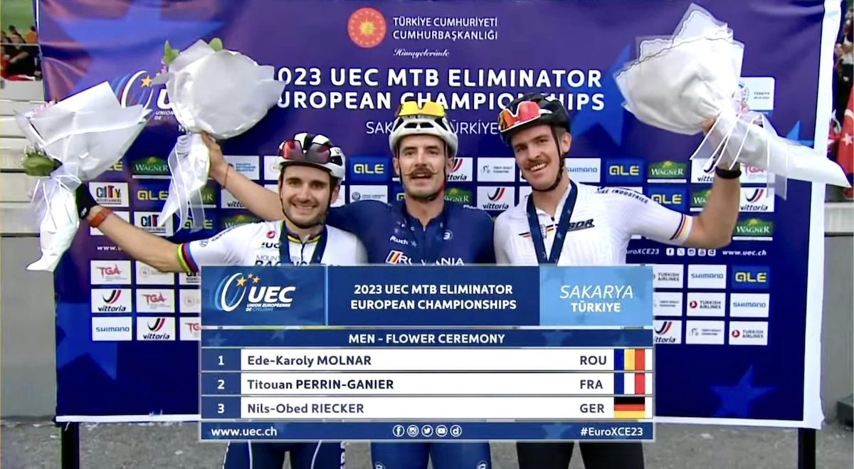 Romania’s Ede Molnar claims European title at Mountain Bike Eliminator Championships