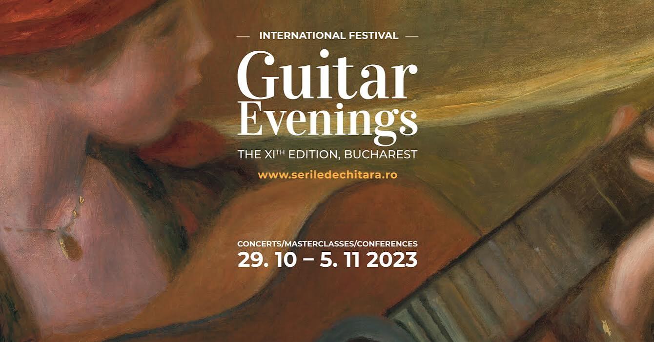 Three major European guitarists to perform in Bucharest during festival