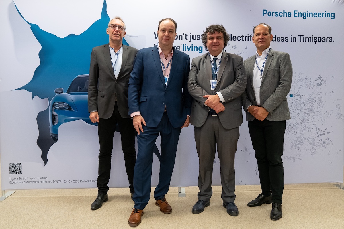 Porsche Engineering seals collaboration agreement with Politehnica University of Timișoara