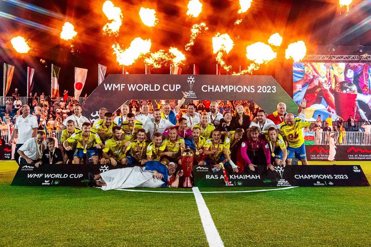 Romania wins world champion title in minifootball