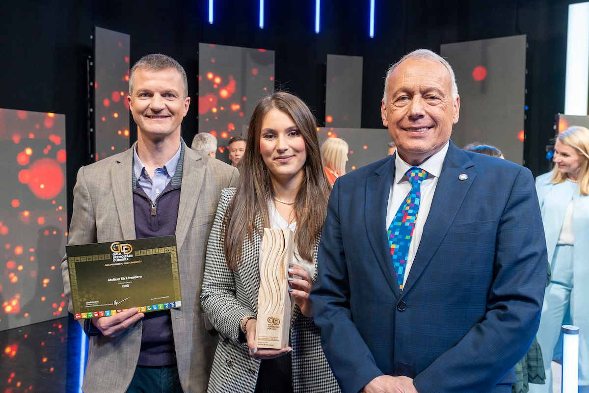 Ateliere Fără Frontiere among winners of Sustainable Development Gala in Romania