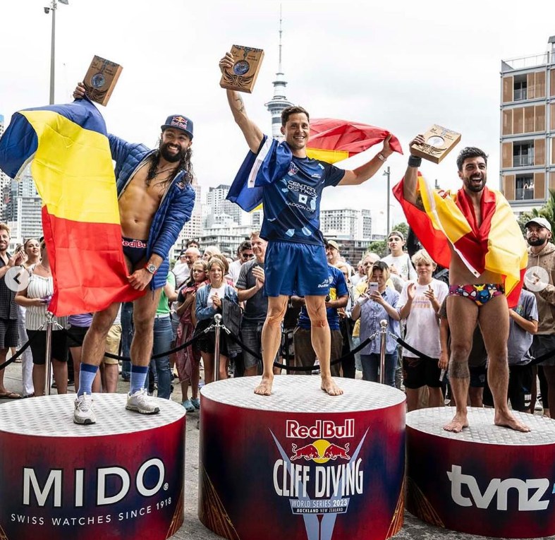 Red Bull Cliff Diving: Romania’s Constantin Popovici crowned men’s champion