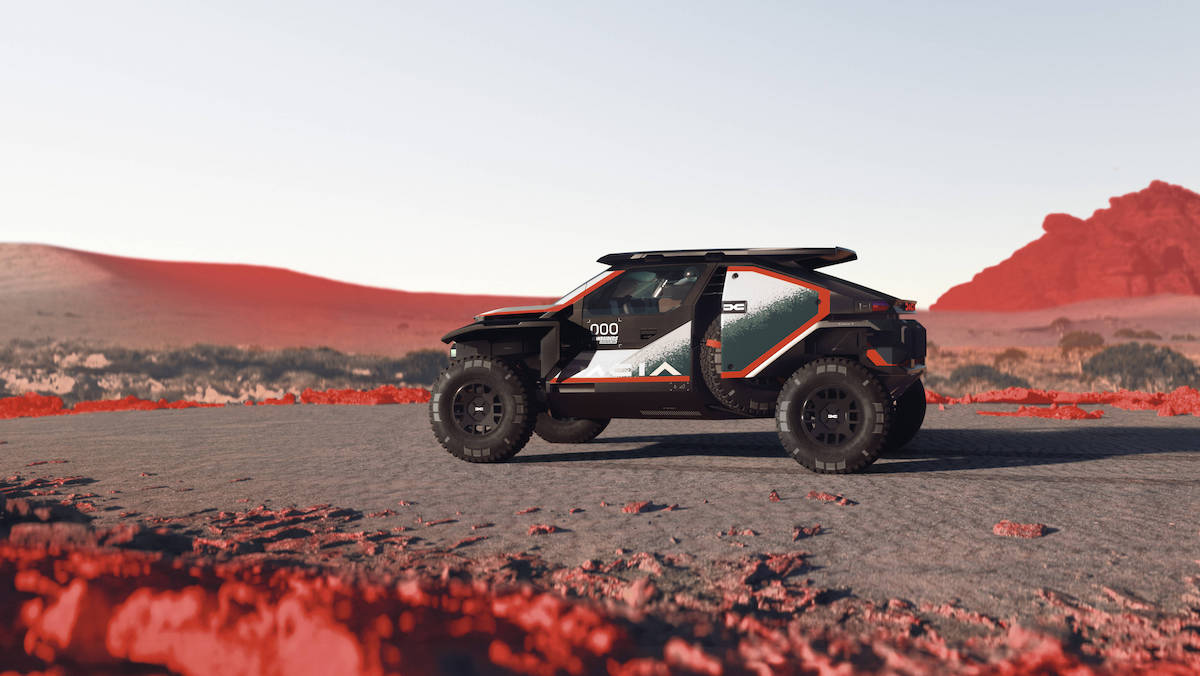 Dacia unveils Sandrider, its new car for the Dakar Rally 2025