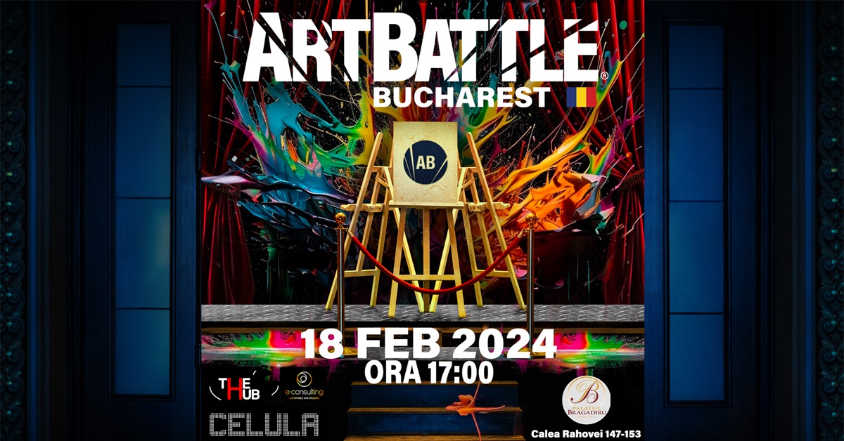 Art Battle Bucharest: Live painting competition takes place this month