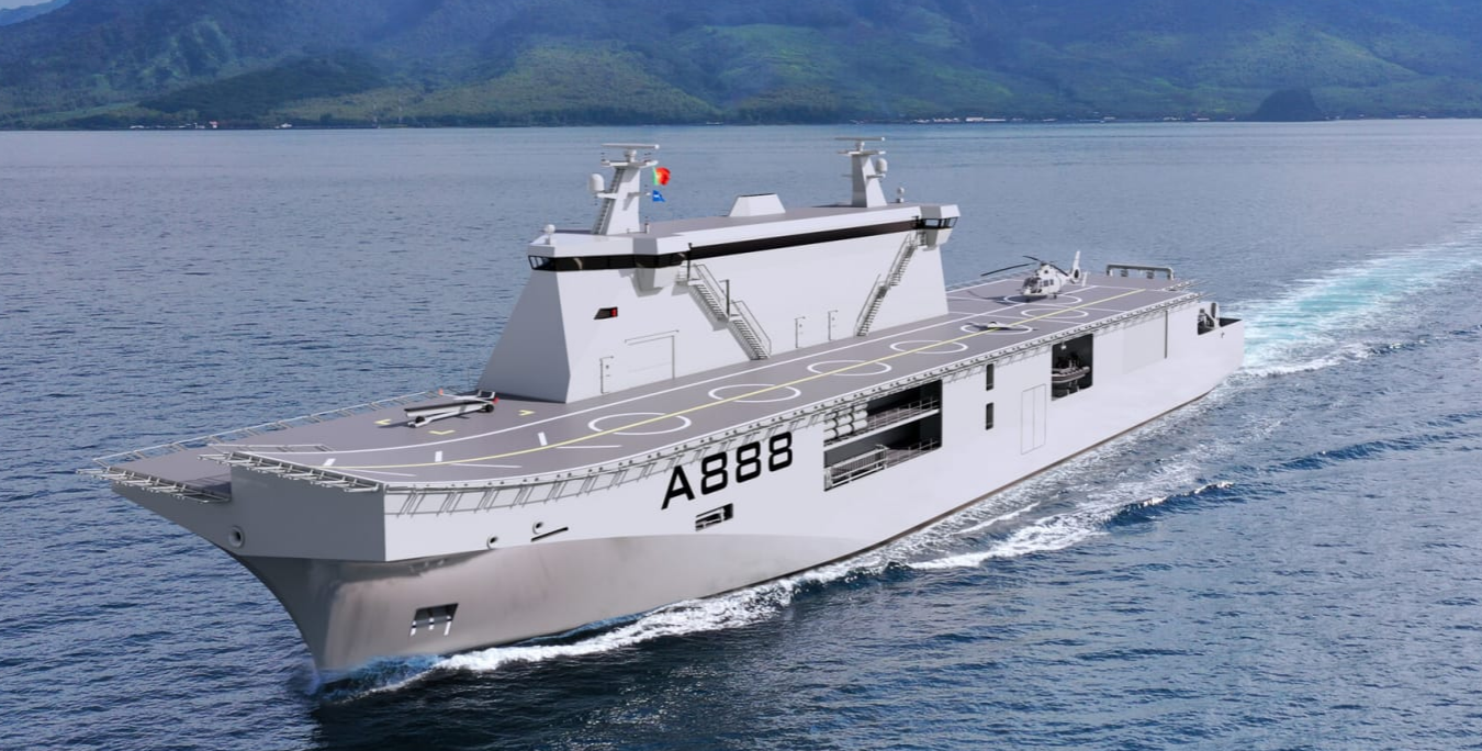Damen shipyard in Romania to build drone aircraft carrier for Portuguese navy