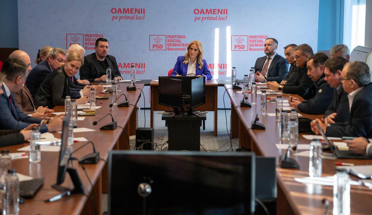 Social Democrats’ Bucharest branch backs Gabriela Firea as candidate for mayor