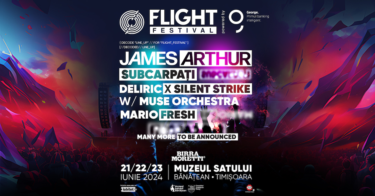 Flight Festival brings James Arthur to Timișoara this summer