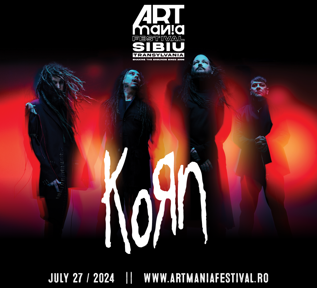 Korn to headline this year’s ARTmania Festival in Sibiu