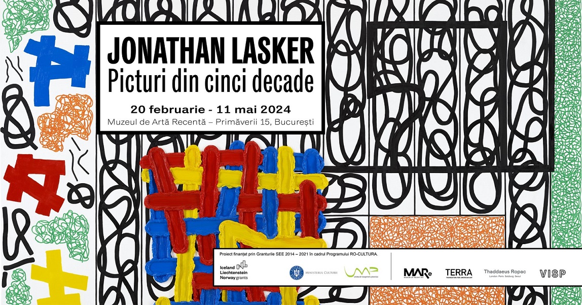 Jonathan Lasker exhibition opens at Museum of Recent Art in Bucharest