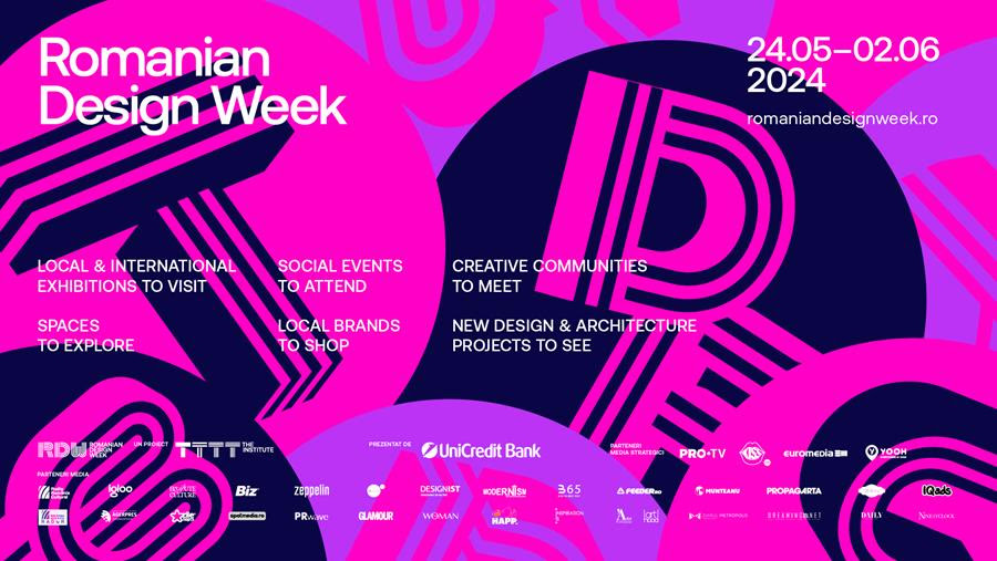 Romanian Design Week reveals agenda for 2024 edition in Bucharest